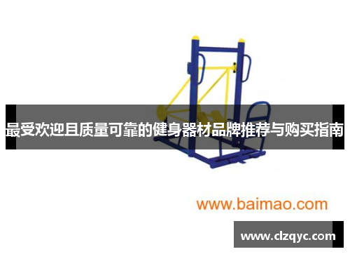 最受欢迎且质量可靠的健身器材品牌推荐与购买指南